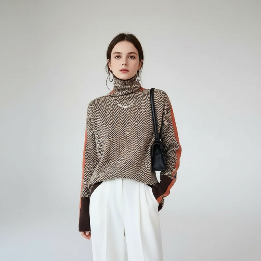 Rollkragenpullover Für Damen -  Elvira
