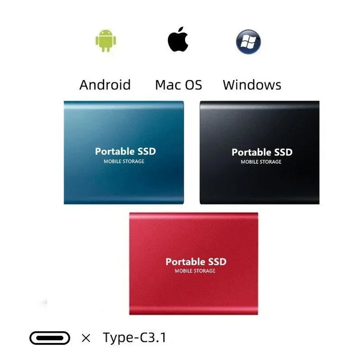 Ultrafast External SSD - SpeedDrive Pro