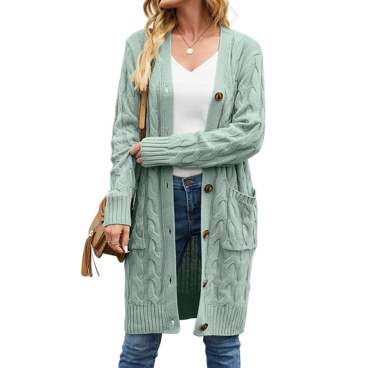Women's knit cardigan with pockets – Noelle