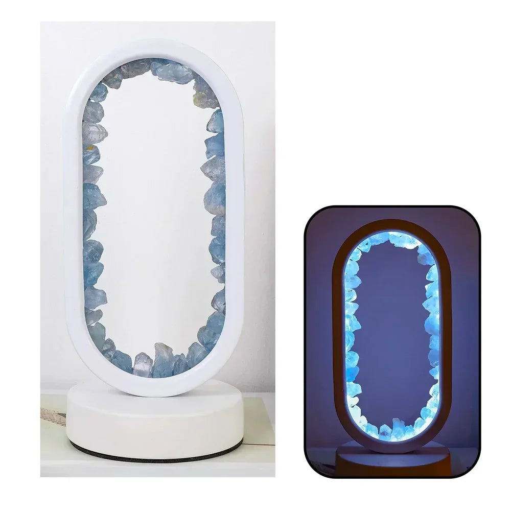 Handgemachte Amethystlampe - Serenith