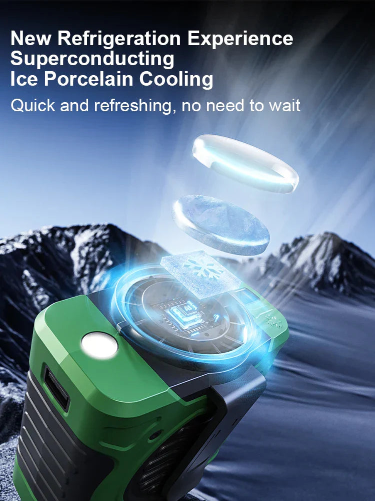 8000mAh Hip Clip Fan with Cooling and 199 Speed Levels – ChillMate