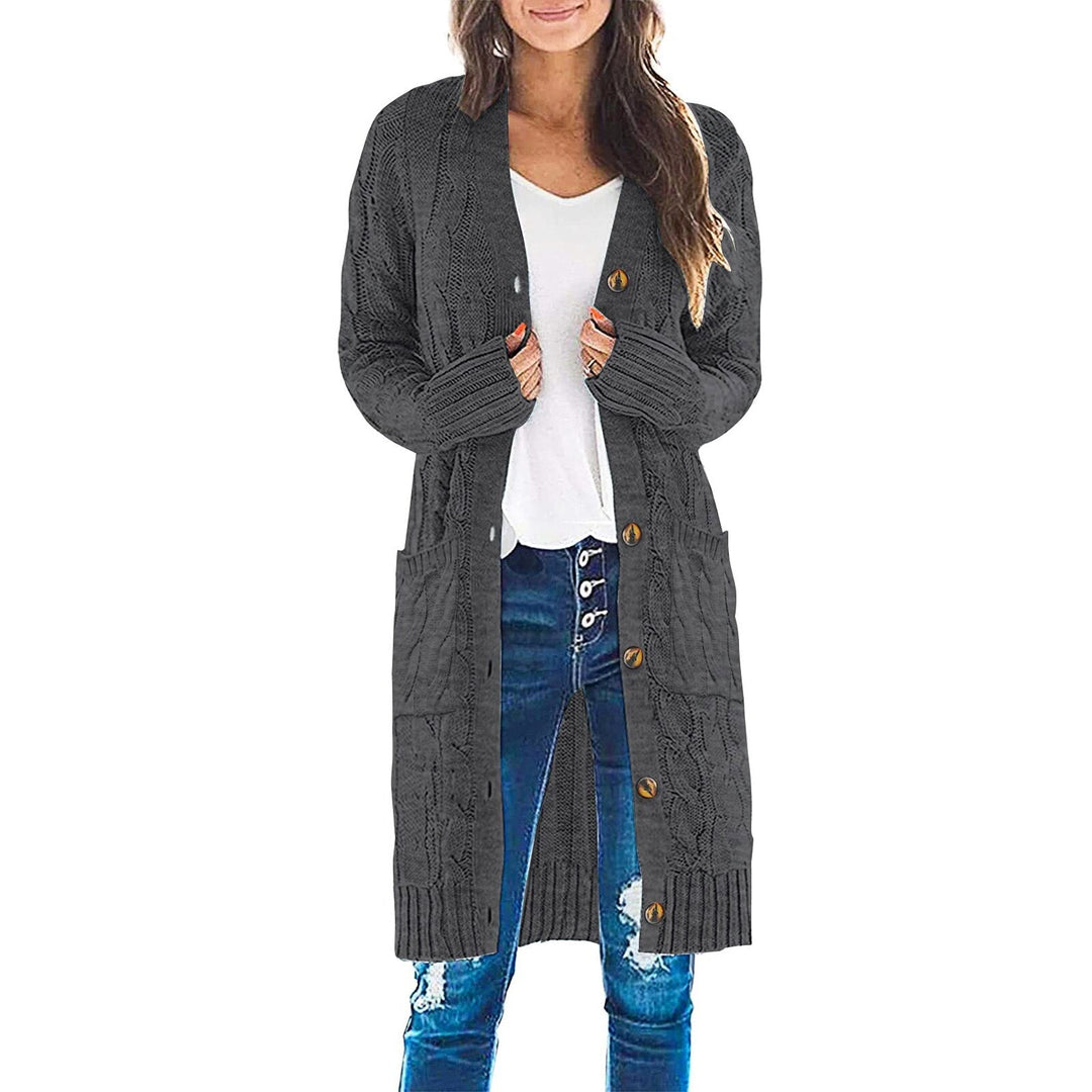 Women's knit cardigan with pockets – Noelle