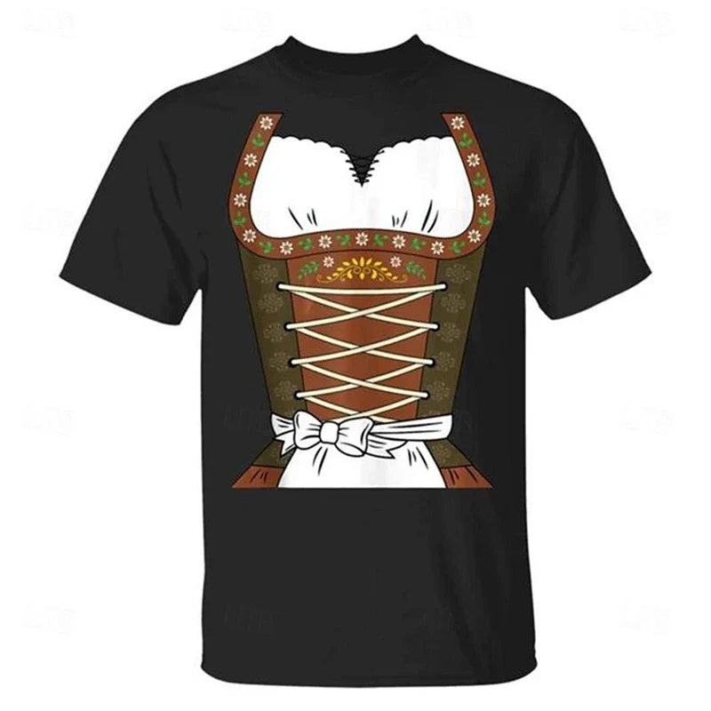 T-shirt in a dirndl look – DirndlShirt Oktoberfest 2026