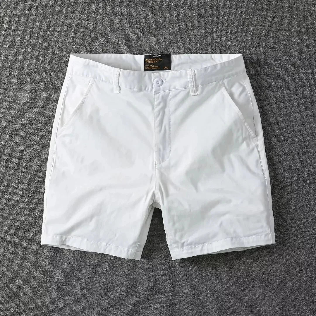 Pantalones cortos chinos veraniegos con ajuste cómodo – Matteo
