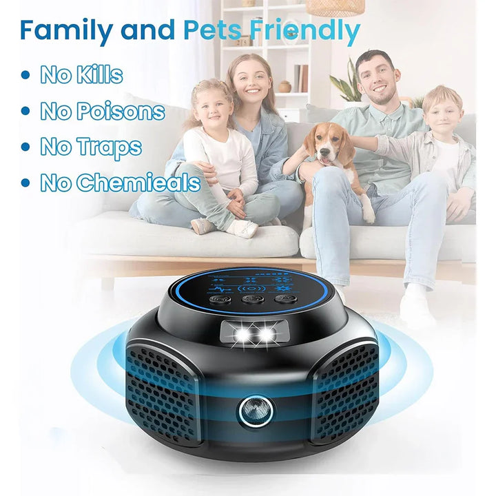 Repelente ultrasónico de ratas para enchufe – PestShield (1+1 GRATIS)