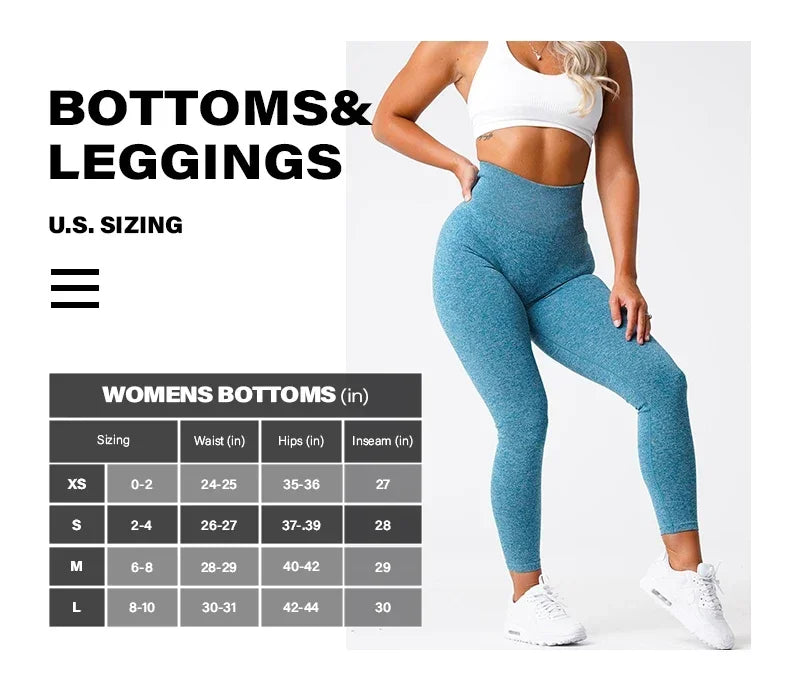 Seamless yoga leggings with stretch waistband & perfect fit – Freya