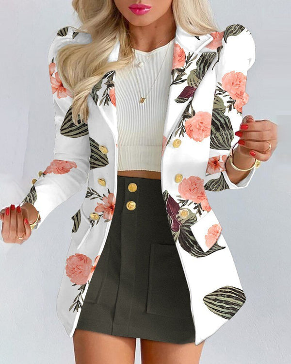 Blazer Skirt Set Women – Stylish & Combinable – Thalia