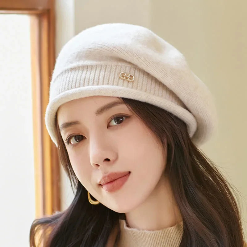 Casual Woolen Women's Beret - Diana