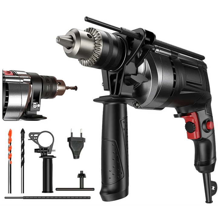 780W Elektrohakker og boremaskine med variabel hastighed – DrillForce