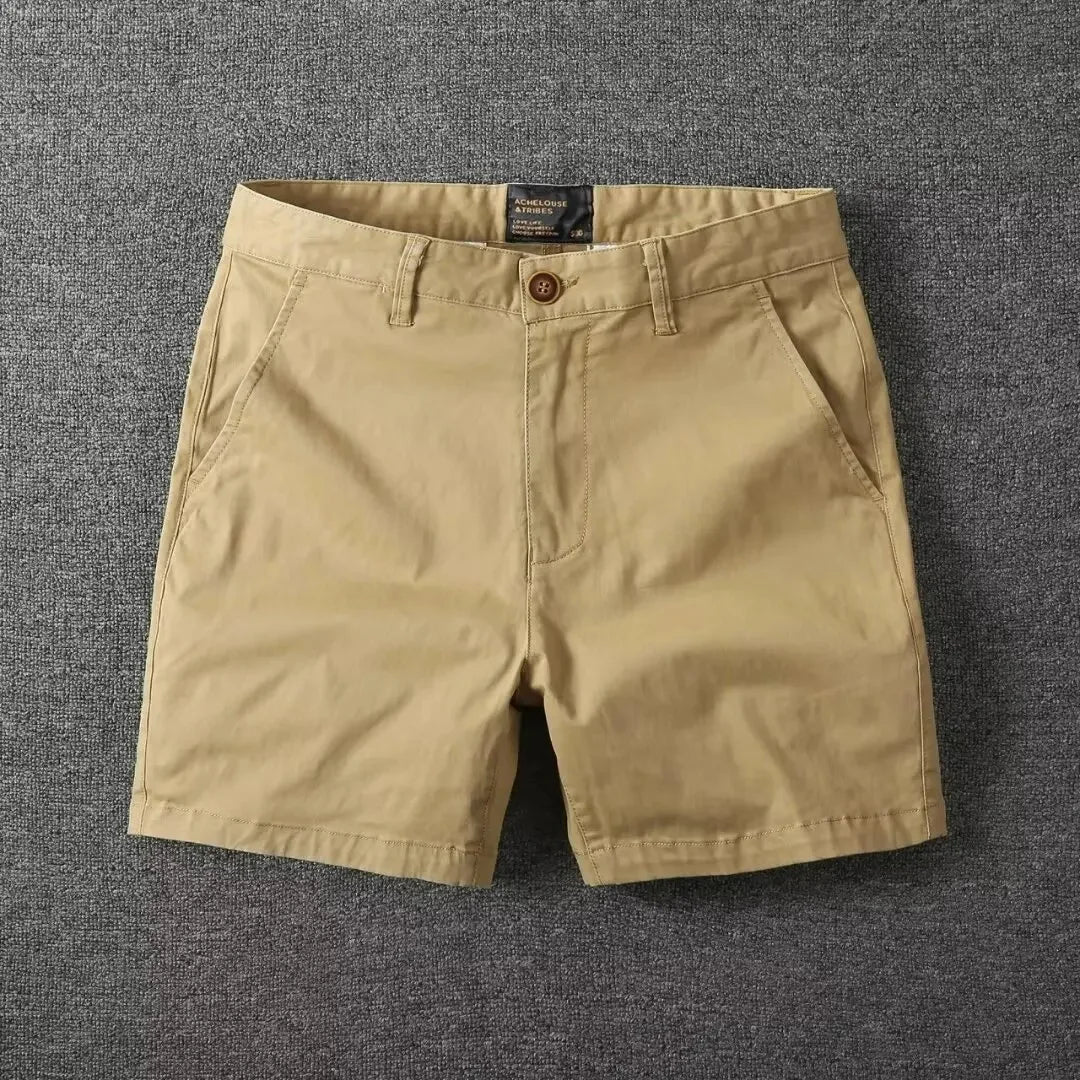 Pantalones cortos chinos veraniegos con ajuste cómodo – Matteo