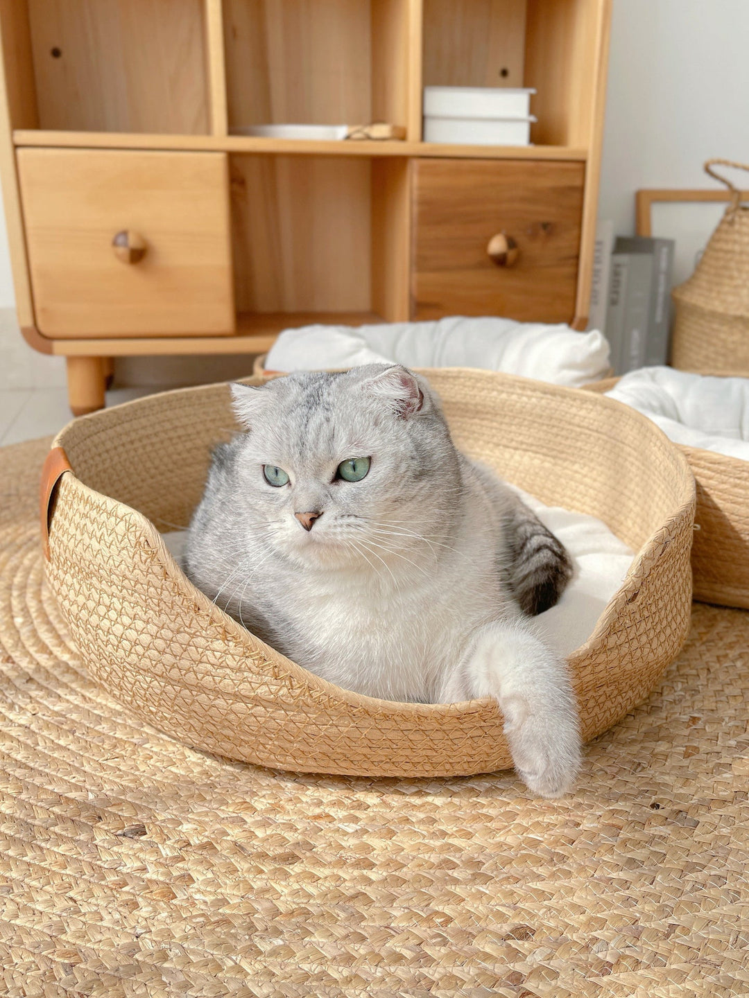 Cama para gatos hecha a mano y cómoda – LuxeSnooze