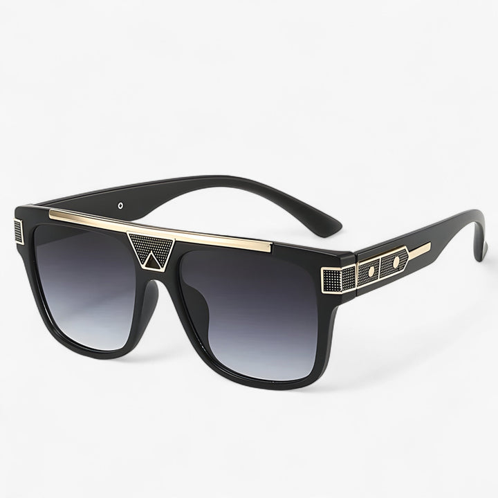 Gafas de sol vintage de piloto con lentes espejadas – Aerion