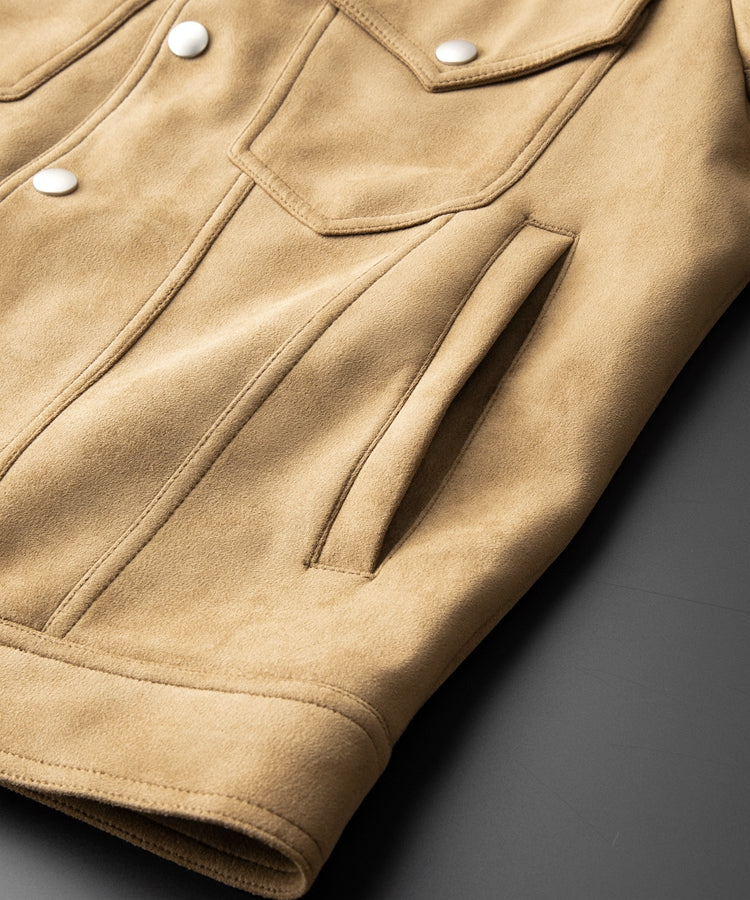 Suède Look Herrenjacke – Rafael