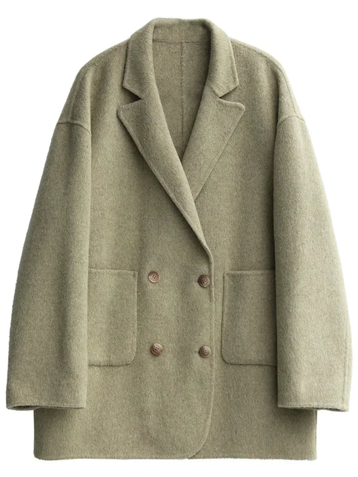 Luxurious Wool Coat for Women – Aurora