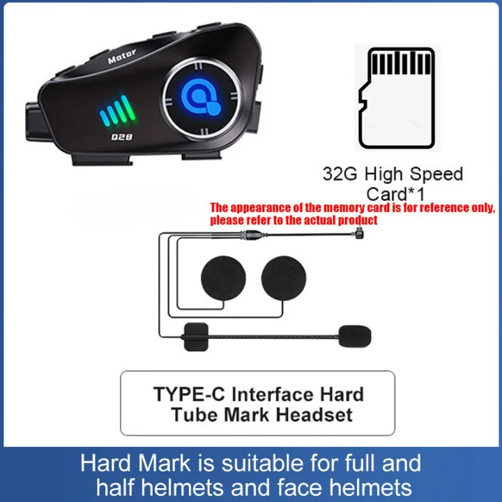Cámara para casco de motocicleta Bluetooth 1080P HD impermeable – ApexRide