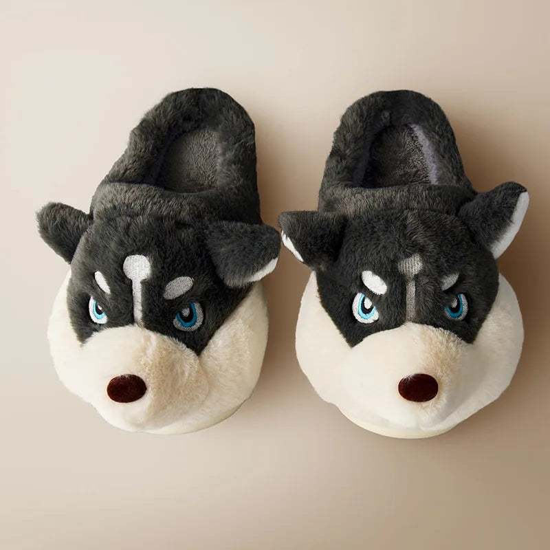 Zapatillas de casa dulces para mujer Husky – Novi