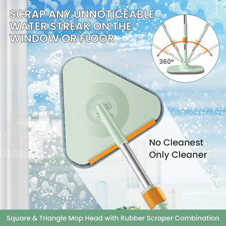 Selbstrotierender Wischmopp mit Eimer - SpinMop