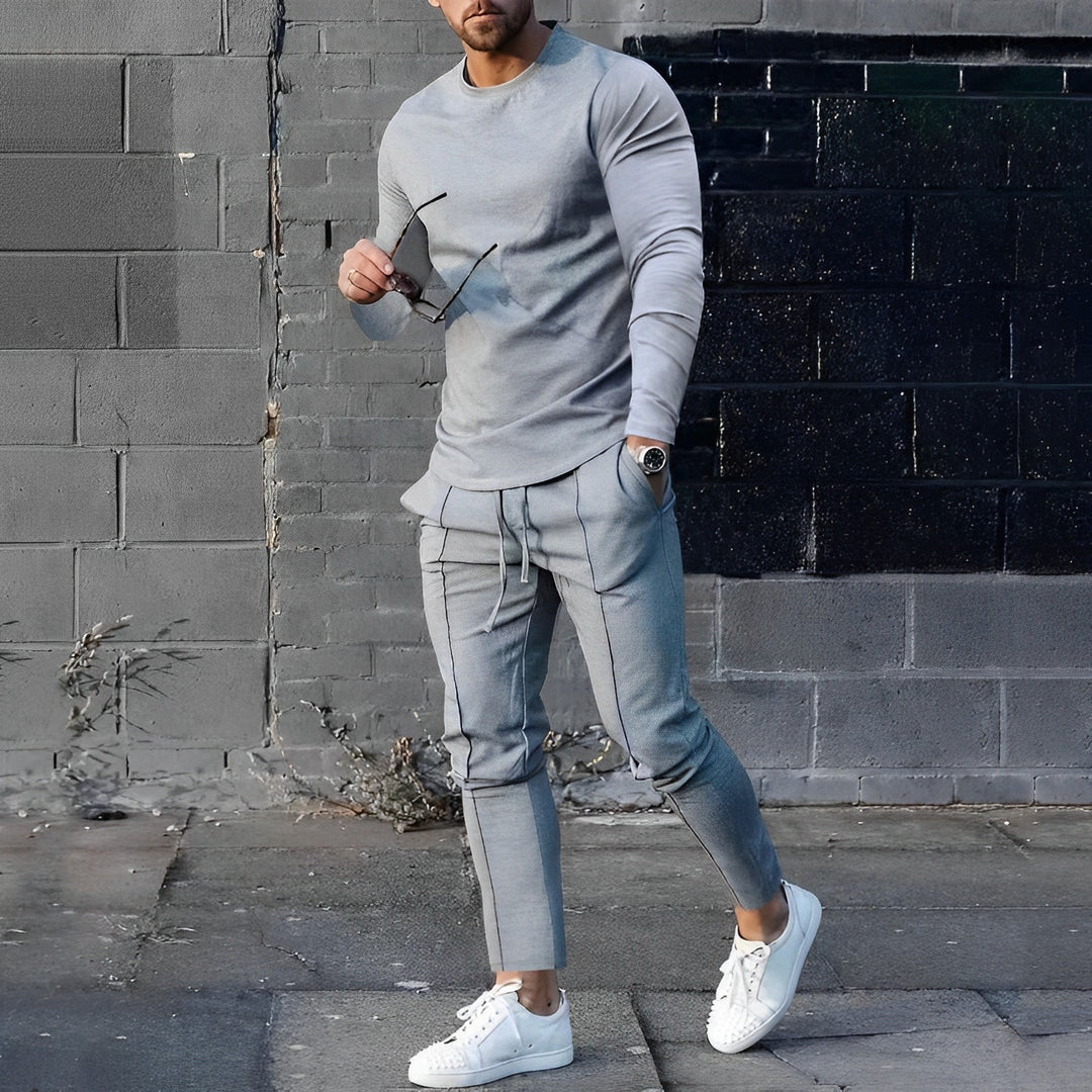 Stylish 2-piece men's outfit - UrbanEase