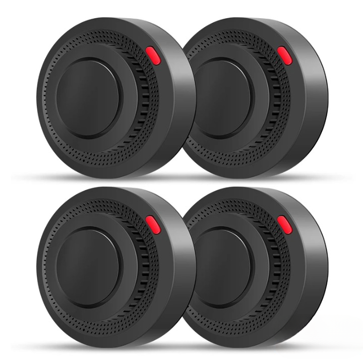 Detector de humo WiFi inteligente Alarma de incendio 85dB – SafeSense