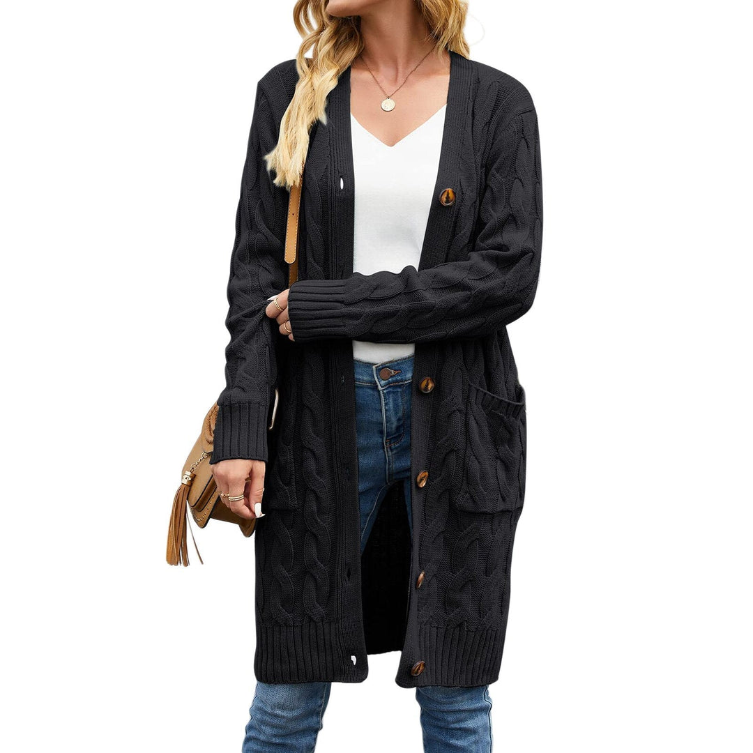 Women's knit cardigan with pockets – Noelle