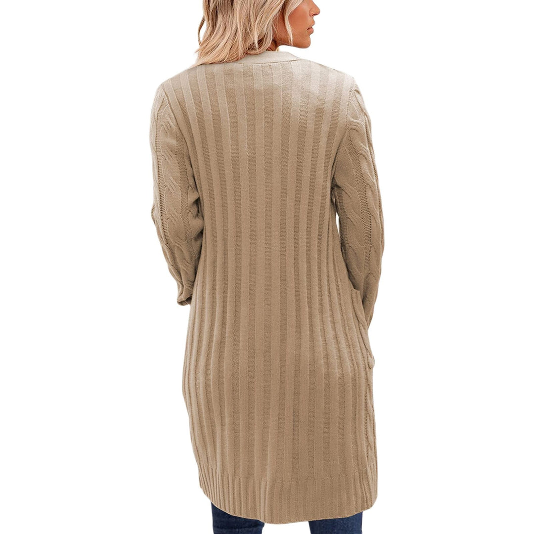 Women's knit cardigan with pockets – Noelle
