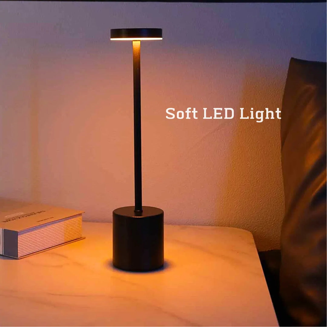 Wireless Metal LED Desk Lamp - LumiMetal