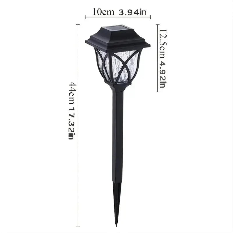 Solar garden lighting with natural charm - LunaGlow