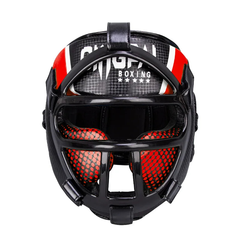 Premium hodebeskyttelse med ansiktsmaske – FightGuard