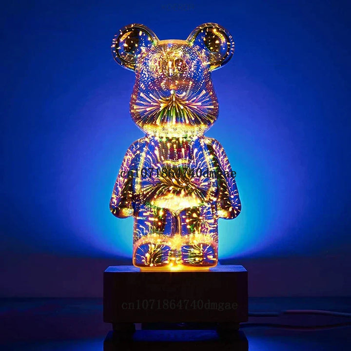 Magical 3D Fireworks Projection Lamp - StarBear