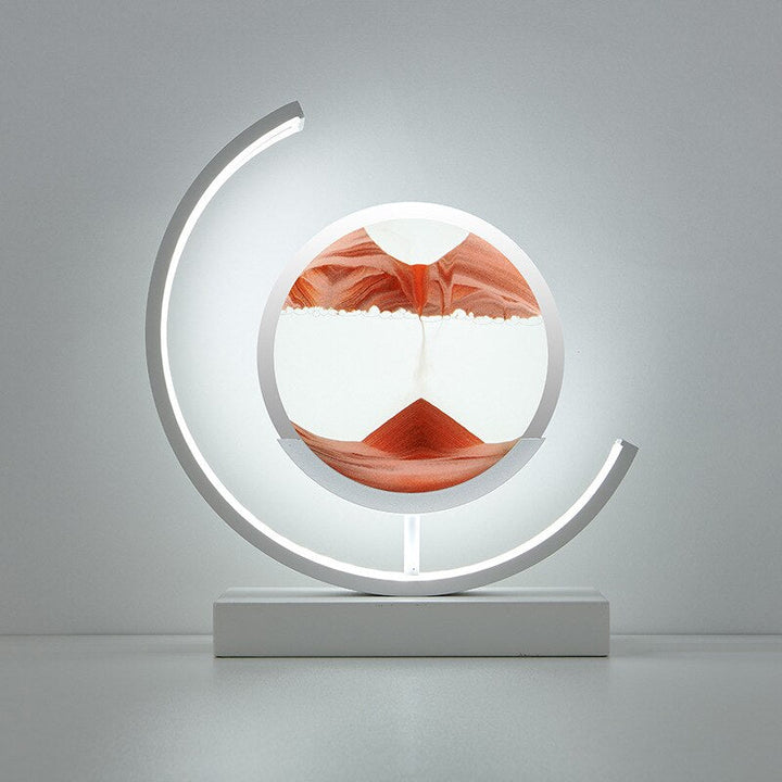 3D Sandskåle Bordlampe - Abyss