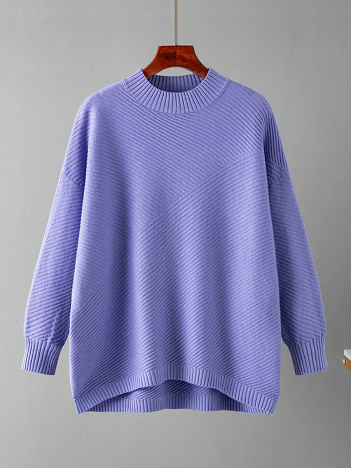 Women's Sweater | Classic Plain Knitted Casual Versatile Stylish Comfortable
