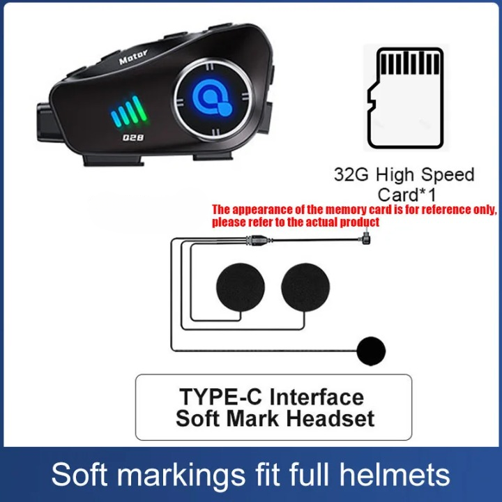 Cámara para casco de motocicleta Bluetooth 1080P HD impermeable – ApexRide