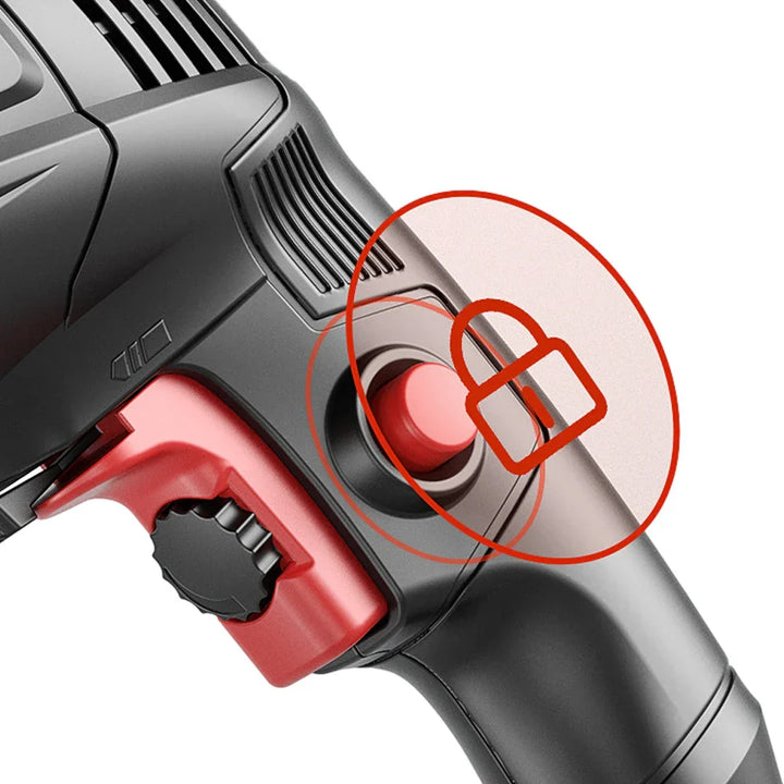 780W Elektrohakker og boremaskine med variabel hastighed – DrillForce
