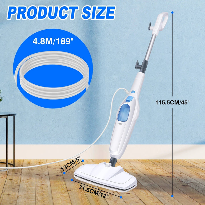 Alsidig 10-i-1 damprenser - JetClean