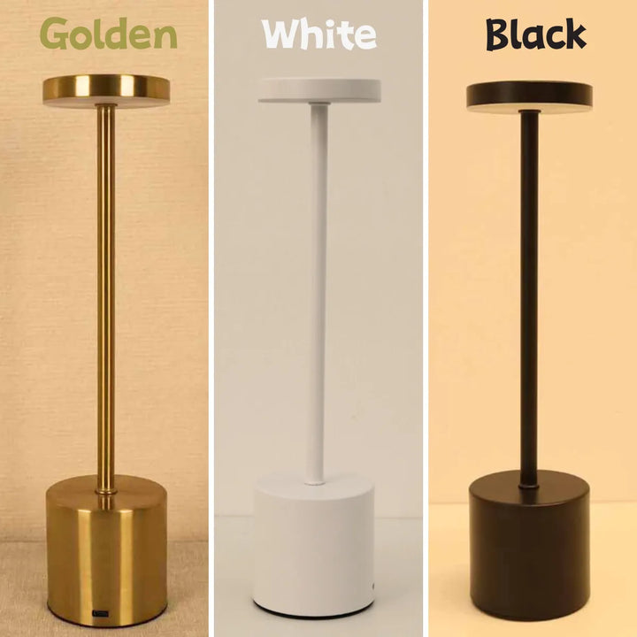 Wireless Metal LED Desk Lamp - LumiMetal