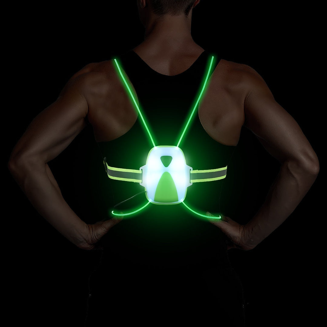 LED-sikkerhetsvest for løpere – ReflectSafe