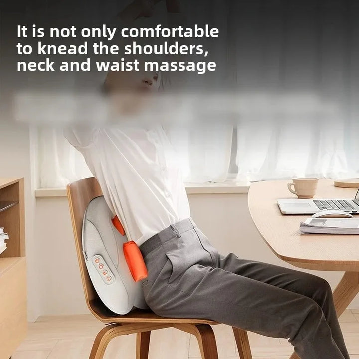 Sofá de masaje shiatsu inalámbrico con calor para cuello, espalda y piernas – Auron