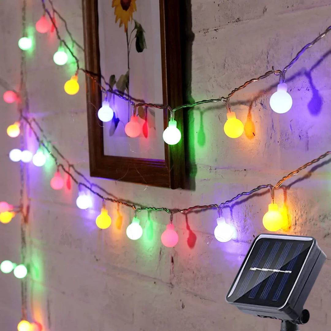 Solarbetriebene Partybeleuchtung – SolarGlow