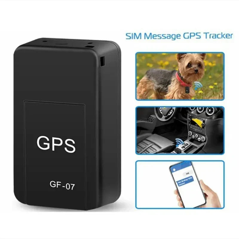Magnetisk mini-GPS-tracker – realtidslokalisering (1+1 GRATIS)