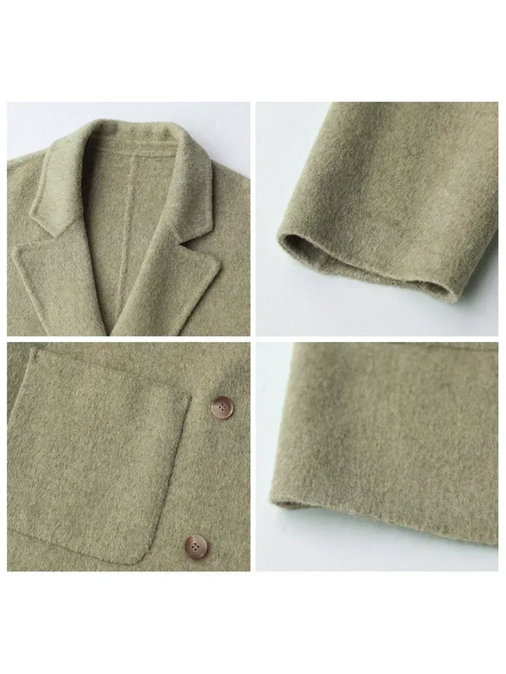 Luxurious Wool Coat for Women – Aurora