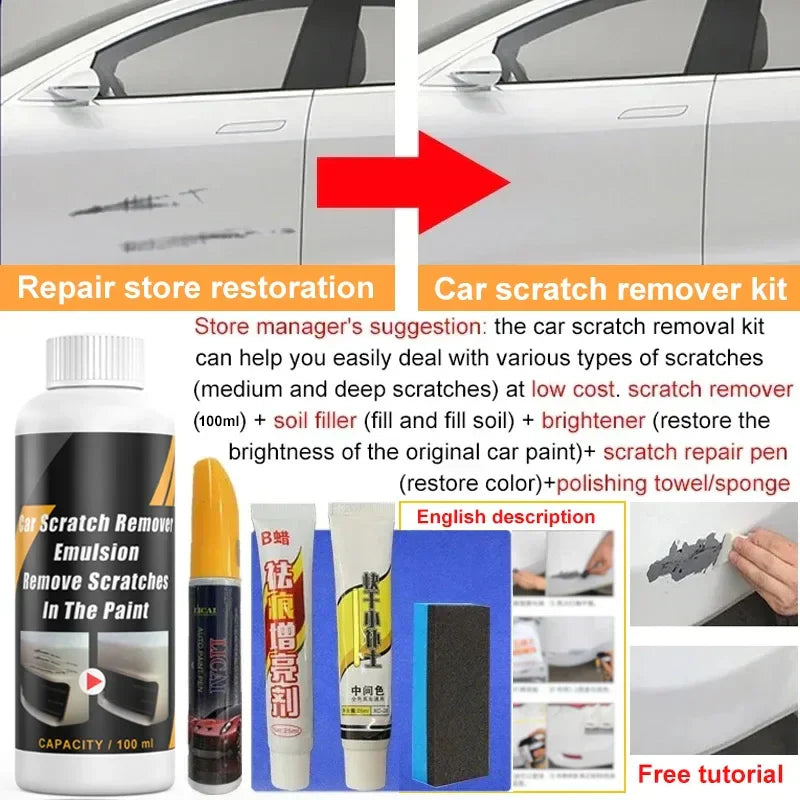 Scratch remover & polishing agent for cars - AutoScratchX