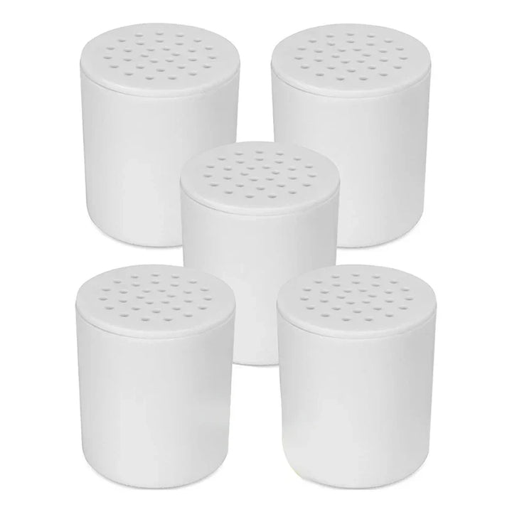 5 Shower Head Filter Refills - ClearFlow