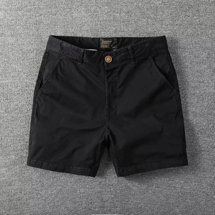 Pantalones cortos chinos veraniegos con ajuste cómodo – Matteo
