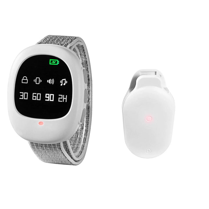 Alarma inalámbrica para cama mojada con modos ajustables para el entrenamiento para ir al baño – Liora