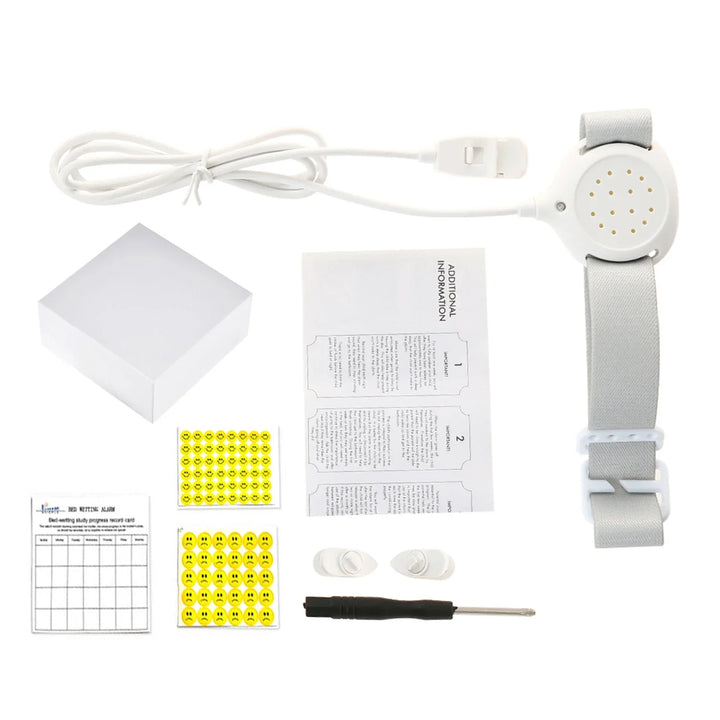 Alarma inalámbrica para cama mojada con modos ajustables para el entrenamiento para ir al baño – Liora