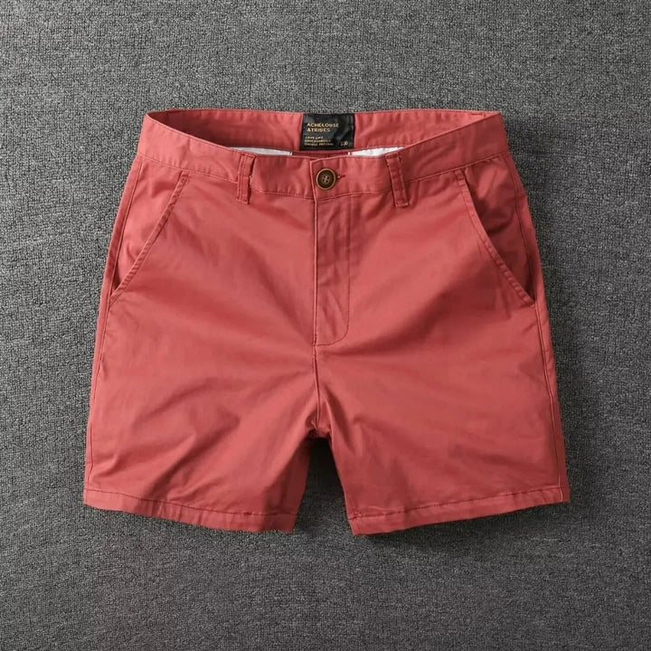 Pantalones cortos chinos veraniegos con ajuste cómodo – Matteo