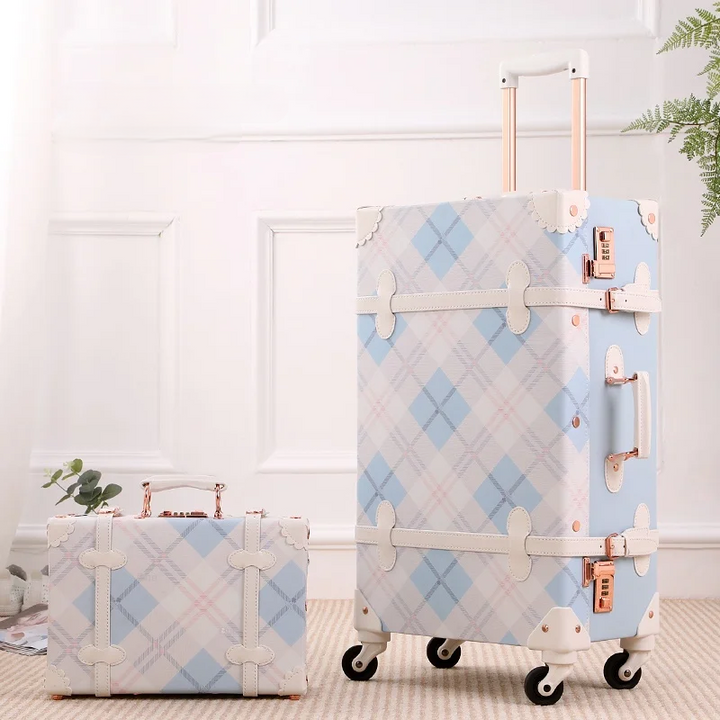 Retro-Hartschalenkoffer Set – Valencia