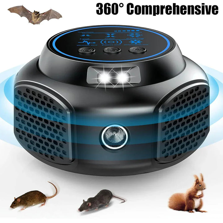 Repelente ultrasónico de ratas para enchufe – PestShield (1+1 GRATIS)