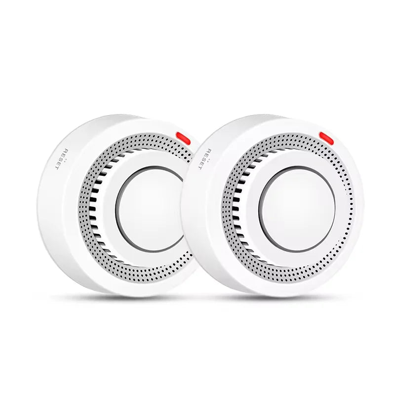 Detector de humo WiFi inteligente Alarma de incendio 85dB – SafeSense