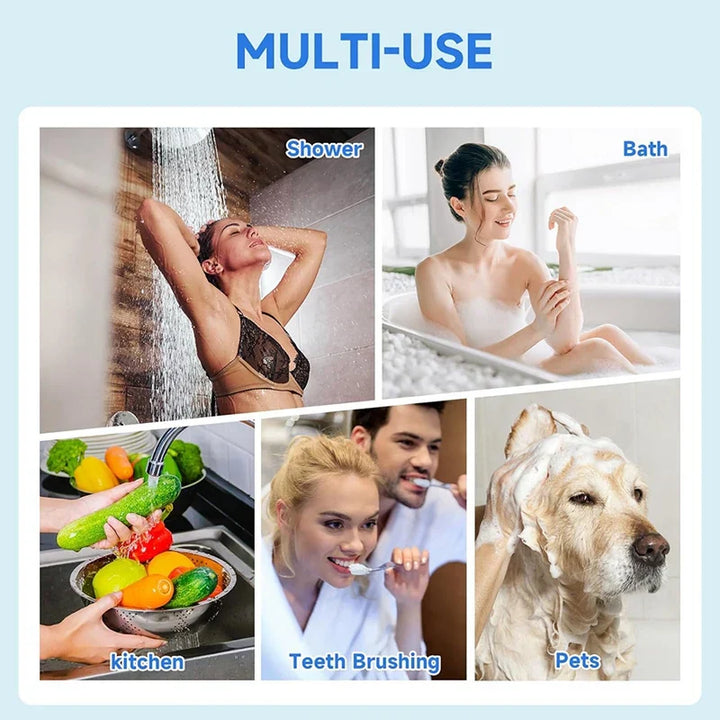 5 Shower Head Filter Refills - ClearFlow